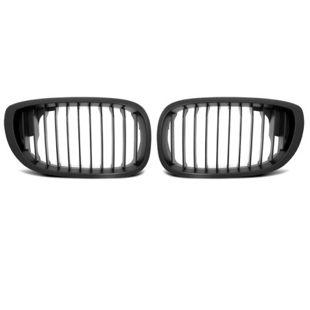 Mattschwarzer Kühlergrill für BMW E46 03–06 Coupé/Cab GRBM03