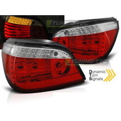 Rote LED-Rückleuchten mit dynamischen Blinkern für BMW E60 03-07 LDBMG2