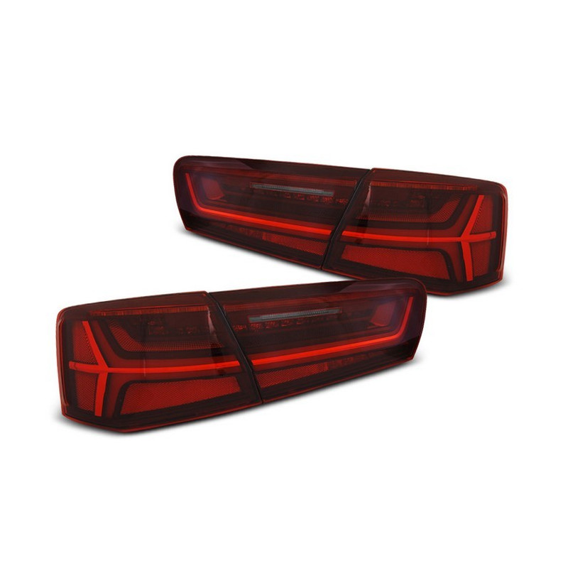 Feux Arrière Rouge Led Bar Pour Audi A6 C7 Berline 11-14