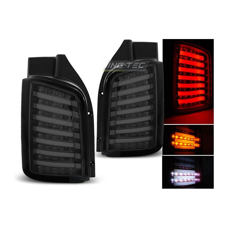 Rückleuchten VW T5 04.03-09/10- Transporter mit schwarzen LEDs LDVWA8