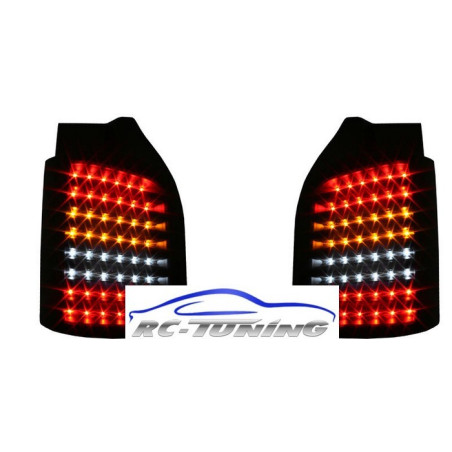 Rückleuchten VW T5 04.03-09/10- Transporter mit schwarzen LEDs RV35LLBS