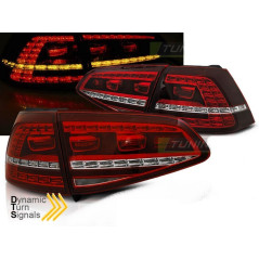 VW Golf 7 Red GTI Look Tail Lights with Dynamic Indicators LDVWI6 LDVWI6 449,90 €