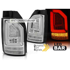 Chrome LED BAR Tail Lights with Dynamic Turn Signals for VW T6 Hatchback LDVWJ6 LDVWJ6 369,90 €