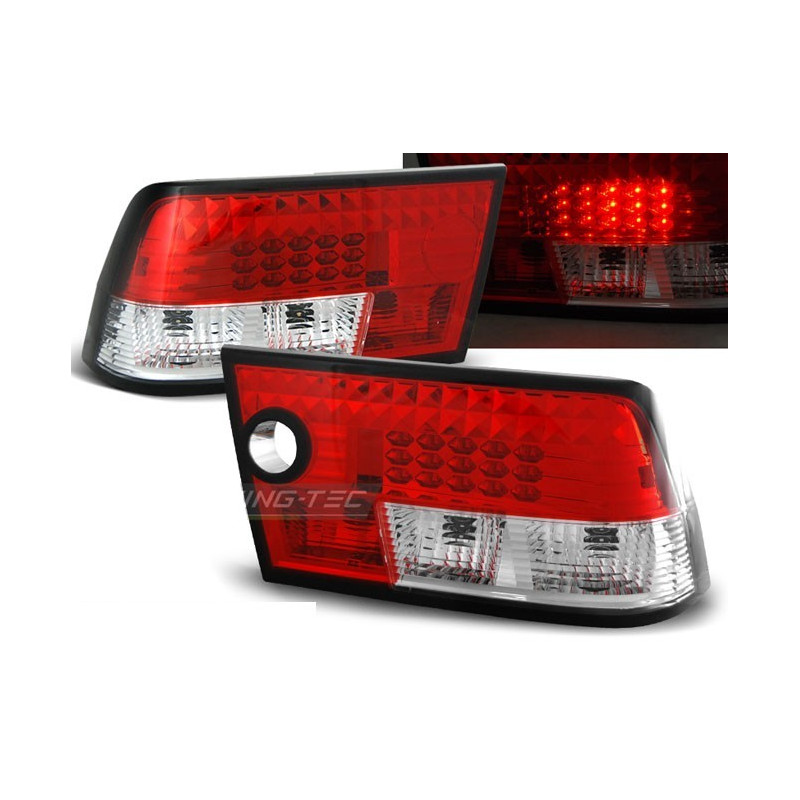 Feux Arrière Opel Calibra 08.90-06.97 à Leds Rouge/Clair