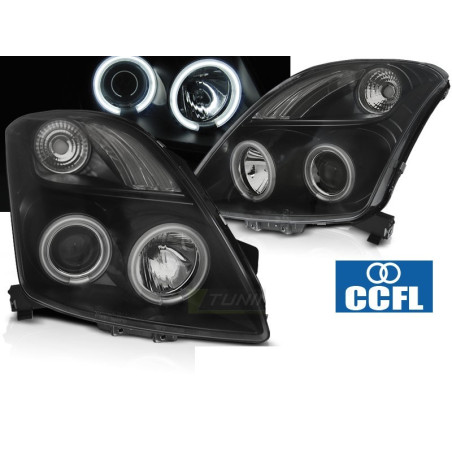 Suzuki 05.05-10 Black CCFL Angel Eyes Headlights LPSI06 LPSI06 249,90 €