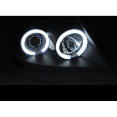 Phares Avant Angel Eyes CCFL Suzuki 05.05-10 Chrome Phares avant