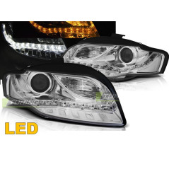 Chrome Daylight Front Headlights For Audi A4 B7 11.04-03.08 LPAUE4 LPAUE4 349,90 €