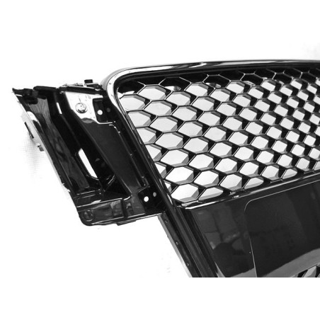 Look RS5 glänzend schwarzer Kühlergrill für Audi A5 07-11