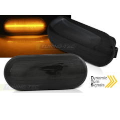 Dynamische schwarze Seitenblinker VW, Seat KBVW10