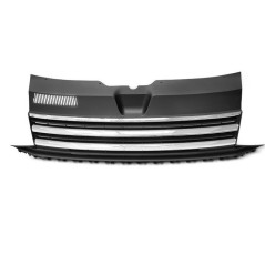 Schwarz/Chrom-Kühlergrill für VW T6 GRVW28