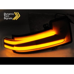 Clignotants de rétroviseurs dynamique LED fumé, pour Mercedes W166 / W463 / W251