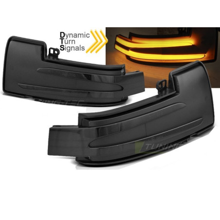 Smoked LED Dynamic Rearview Mirror Indicators for Mercedes W166 / W463 / W251 KBME03 KBME03 54,90 €