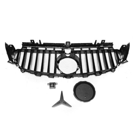 Glänzend schwarzer GTR-Look-Kühlergrill für Mercedes W213 16-18