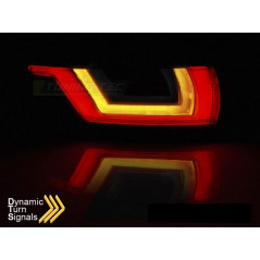 Led Rear Lights with Dynamic Turn Signals for Range Rover Evoque 2011