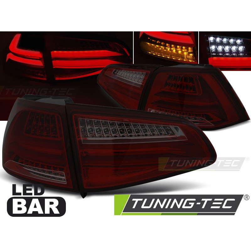 Volkswagen Golf 7 Led Bar Rear Lights Red/Smoked LDVWG5 LDVWG5 319,90 €