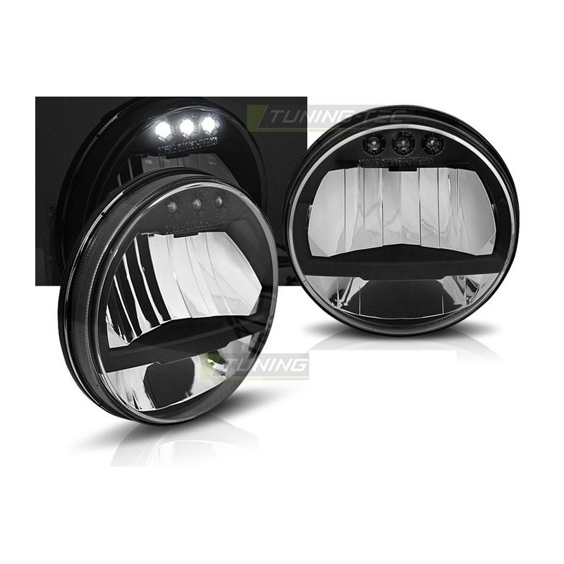 Phares avant LED pour Chrysler Jeep Wrangler JK 07-18