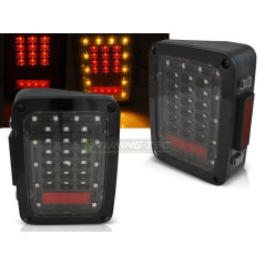 Black LED Tail Lights for Chrysler Jeep Wrangler JK 07-18 LDCH25 LDCH25 109,90 €