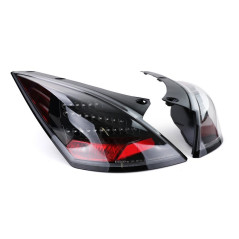 Feux Arrière Noir LED Pour Nissan 350Z Z33 02-08