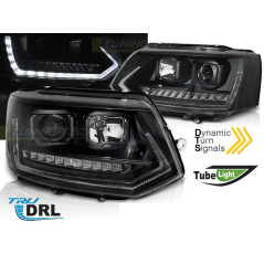 Black Tube Light Look T6 Front Headlights with Dynamic Turn Signals for VW T5 10-15 LPVWS6 LPVWS6 559,90 €