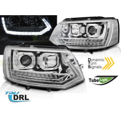 Tube Light Chrome Look T6 Front Headlights with Dynamic Turn Signals for VW T5 10-15 LPVWS5 LPVWS5 559,90 €