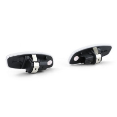 Chrome Dynamic LED Side Indicators for Peugeot 207 308 / Citroen C3 C4 C5 DS3 DS4