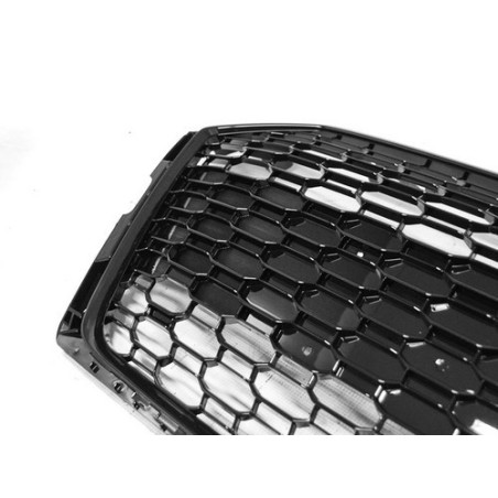 Glossy black sports grille for Audi A5 2019