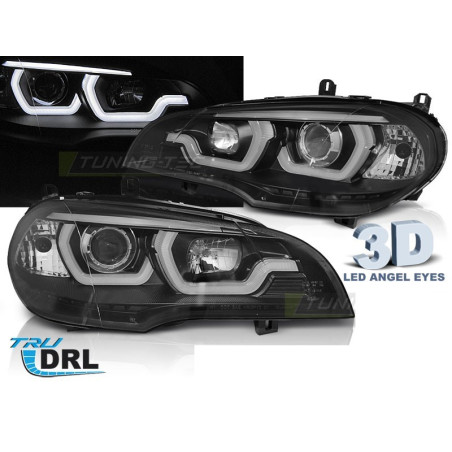 Headlights for BMW X5 E70 07-13 Tube Light, DRL, Black Background LPBMG9 LPBMG9 389,90 €