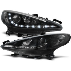 Black Daylight Front Headlights for Peugeot 207 LPPE33 LPPE33 389,90 €