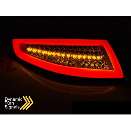 Rückleuchten LED-Lichtleiste Rot/Geräuchert für Porsche 911 997 von 04 - 08