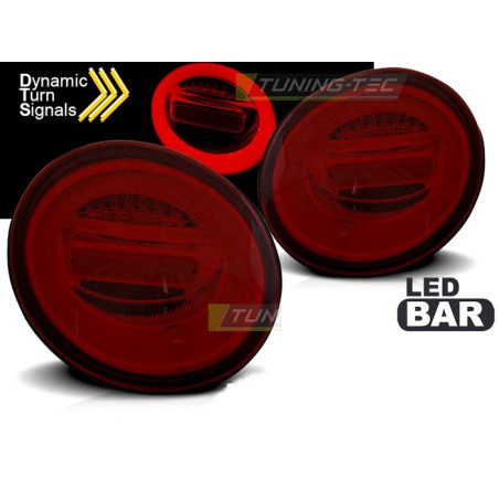 Feux Arrière Led rouge fumé pour VW New Beetle 98-05