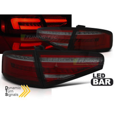 Smoked Red LED BAR SEQ Tail Lights With Dynamic Turn Signal For Audi A4 B8 12-15 LDAUH0 LDAUH0 399,90 €