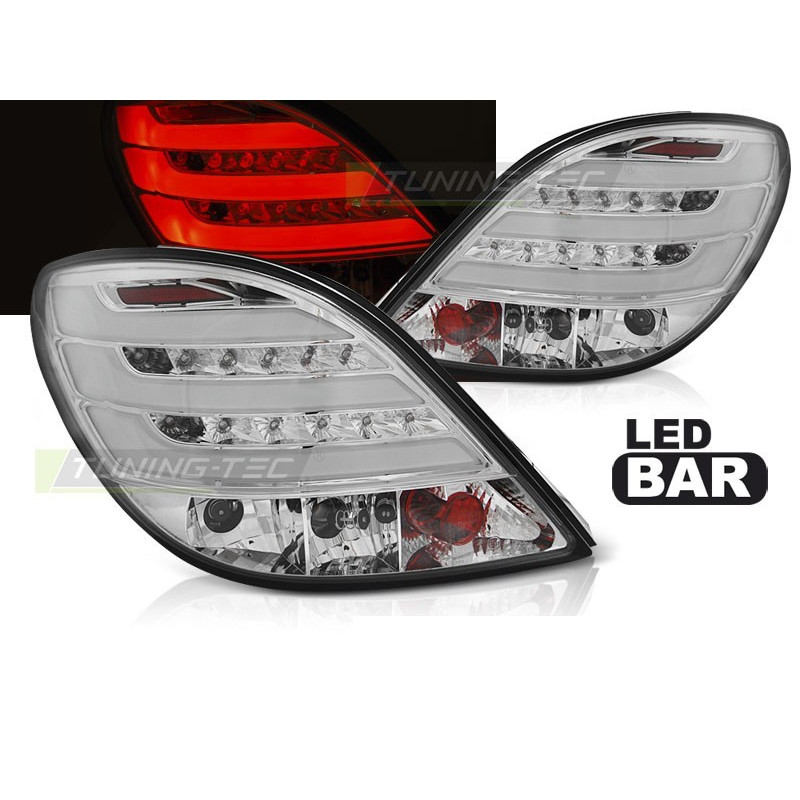 Feux Arrière Peugeot 207  3/ 5 portes 06-09 LED BAR Fumé