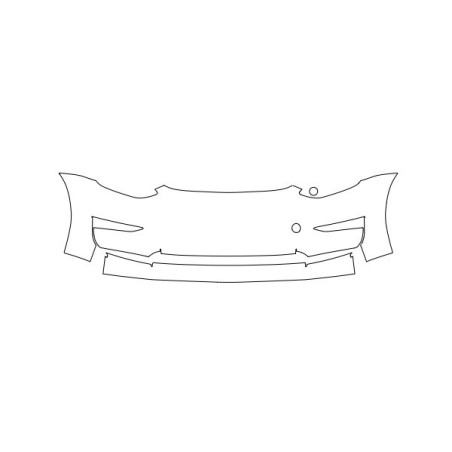 Film de protection PPF pour Pare-chocs avant Tesla Modèle 3 Kits Auto (catalogue en cours)