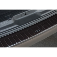 Black look ABS trunk sill protection for Peugeot Traveller 2016