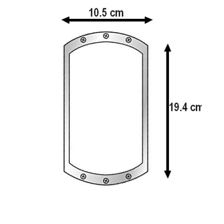 Chrome gear lever surround