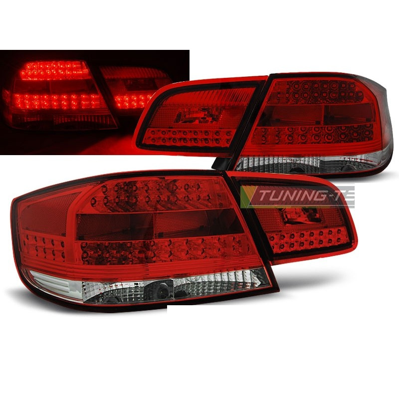 Rückleuchten BMW E92 09.06-03.10 Rote/klare LEDs LDBMD0