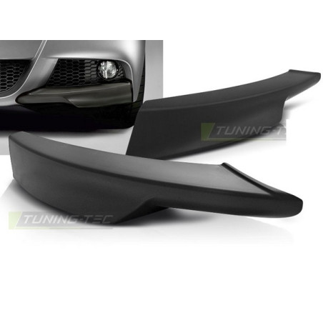 Splitter Sport Look black for BMW E90/E91 LCI 09-11