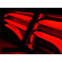 Feux arrière LED BAR rouge fumé pour Tesla modèle 3