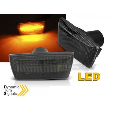 SEQ LED dynamic turn signals, black for Opel Astra H, Corsa D, Insignia, Zaphira B KBOP12 KBOP12 24,90 €