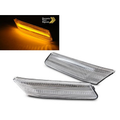 Clignotants LED Dynamique SEQ blanc pour Porsche 911 991 Carrera 11-15