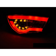 Feux arrière LED BAR rouge pour Seat Leon 09-13