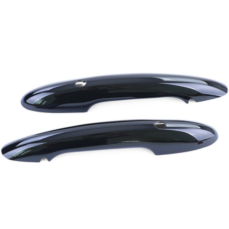 Glossy black door handle covers for Mini F55 F56 F57