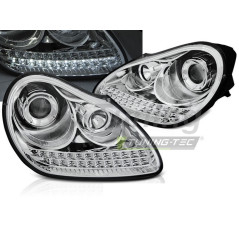 Chrome Xenon Front Headlights for Porsche Cayenne 02-06