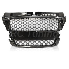 Glossy black sports grille for Audi A3 8P 08-12 GRAU83 GRAU83 139,90 €