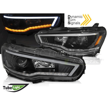 Tube Light SEQ Front Headlights for Mitsubishi Lancer 8 08- LPMI21 LPMI21 459,90 €