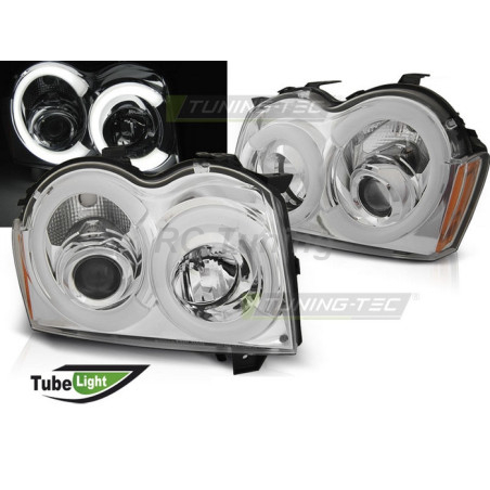 Tube light chrome headlights for Chrysler Jeep grand Cherokee 05-08 LPCH29 LPCH29 349,90 €