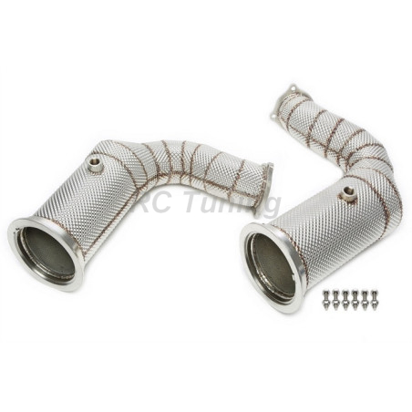 Downpipe + heat protection adaptable on Porsche Cayenne Turbo 9YA TA06PO004 TA06PO004 1,00 €