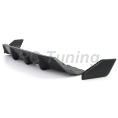 Matte black diffuser for BMW X6 F16 14-19