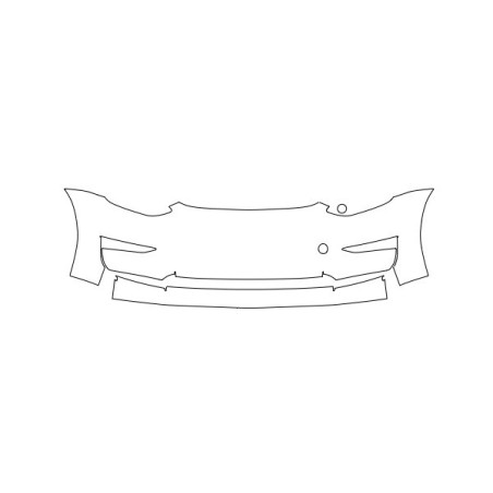 PPF Protective Film for Tesla Model 3 Front Bumper without Sensors PPF/PCA-TESLA3 PPF/PCA-TESLA3 189,90 €