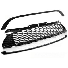 Glänzend schwarzer JCW Look Kühlergrill für Mini Cooper R56/57/55 10-14 GRMC08